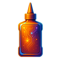 Glue badge
