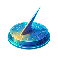 Sundial badge