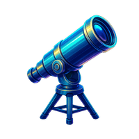 Telescope badge